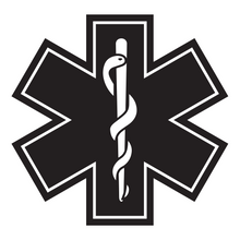 EMS Star of Life Sticker (Star Only)