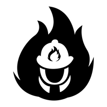 Flame Decal