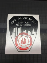 FDNY Decal - Any Color!