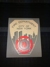 FDNY Decal - Any Color!