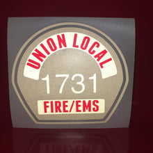 FD Helmet Shield Sticker (Three Color) Style 5