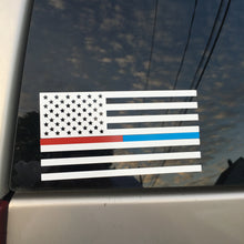 American Flag Support Sticker - 6" x 3" | Thin Blue Line, Thin Red Line, and more!