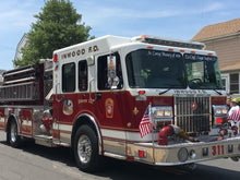Firetruck Windshield Letters
