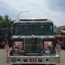 Firetruck Windshield Letters