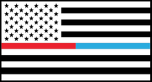 American Flag Support Sticker - 6" x 3" | Thin Blue Line, Thin Red Line, and more!