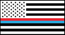 American Flag Support Sticker - 6" x 3" | Thin Blue Line, Thin Red Line, and more!