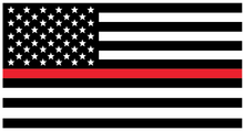American Flag Support Sticker - 6" x 3" | Thin Blue Line, Thin Red Line, and more!