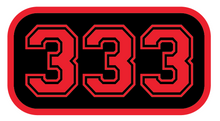 FD Number Badge (Two Color)