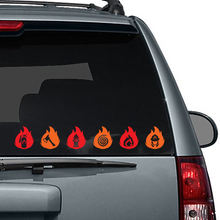 Flame Decal
